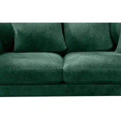 Fabrique de Styles Canapé fixe 4 places Marius - Effet Velours - Seven Turtle* Canapés Fixes
