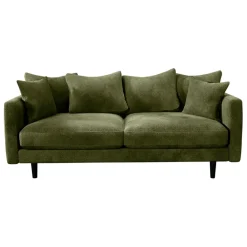 Fabrique de Styles Canapé fixe 4 places Marius - Effet Velours - Seven Turtle* Canapés Fixes