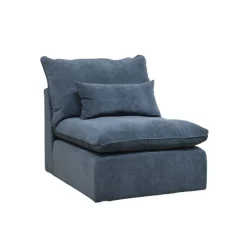 Fabrique de Styles Canapé modulable 4 places é avec pouf - Auguste* Canapés Modulables