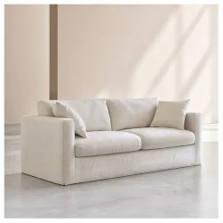 Fabrique de Styles Canape 3 places déhoussable en tissu - Graff* Canapés Fixes