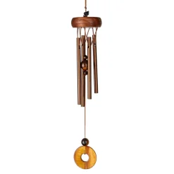 Fabrique de Styles Carillon à vent œil de tigre h29cm* Méditation Et Yoga