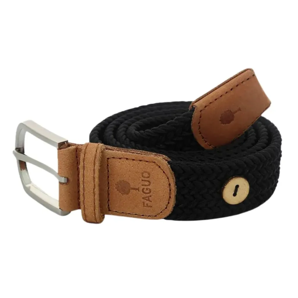Fabrique de Styles Ceinture tressée noir taille unique* Accessoires Mode