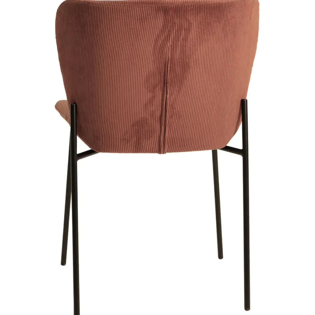 Fabrique de Styles Chaise de salle à manger en velours côtelé - Holden* Chaises