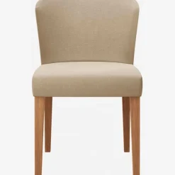 Fabrique de Styles Chaise en tissu tapissée beige - Valentina* Chaises