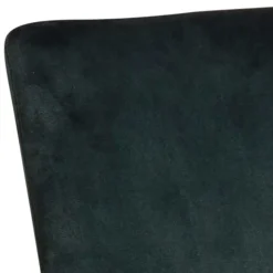 Fabrique de Styles Chaise salle à manger en tissu vert fonce - Demia* Chaises