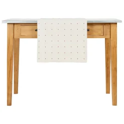 Fabrique de Styles Chemin table en coton 45x150cm - P'tits coeurs* Chemins De Table