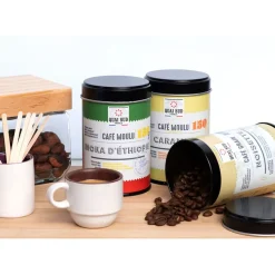 Fabrique de Styles Coffret 6 cafés aromatisés moulus - 6 recettes en boîte xs* Cafés, Thés Et Infusions
