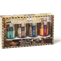 Fabrique de Styles Coffret cocktails du monde* Préparations Cocktails