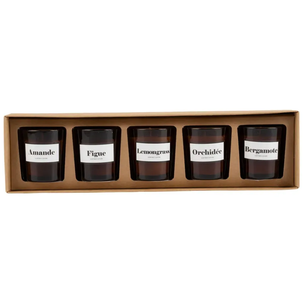 Fabrique de Styles Coffret de 5 bougies - Intemporels* Bougies Parfumées