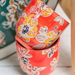 Fabrique de Styles Coffret de 4 tasses en grès rouge 15cl - Ava* Tasses Et Mugs