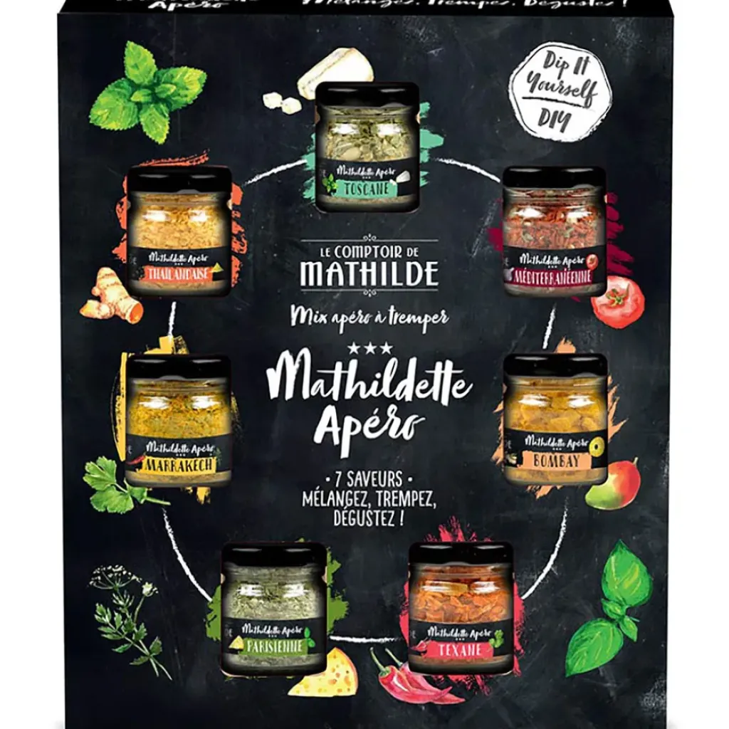 Fabrique de Styles Coffret mathildette apéro 7 saveurs* Conserverie