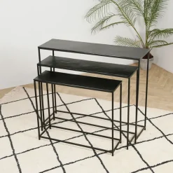 Fabrique de Styles Console gigogne (x3) en fer - Felia* Consoles