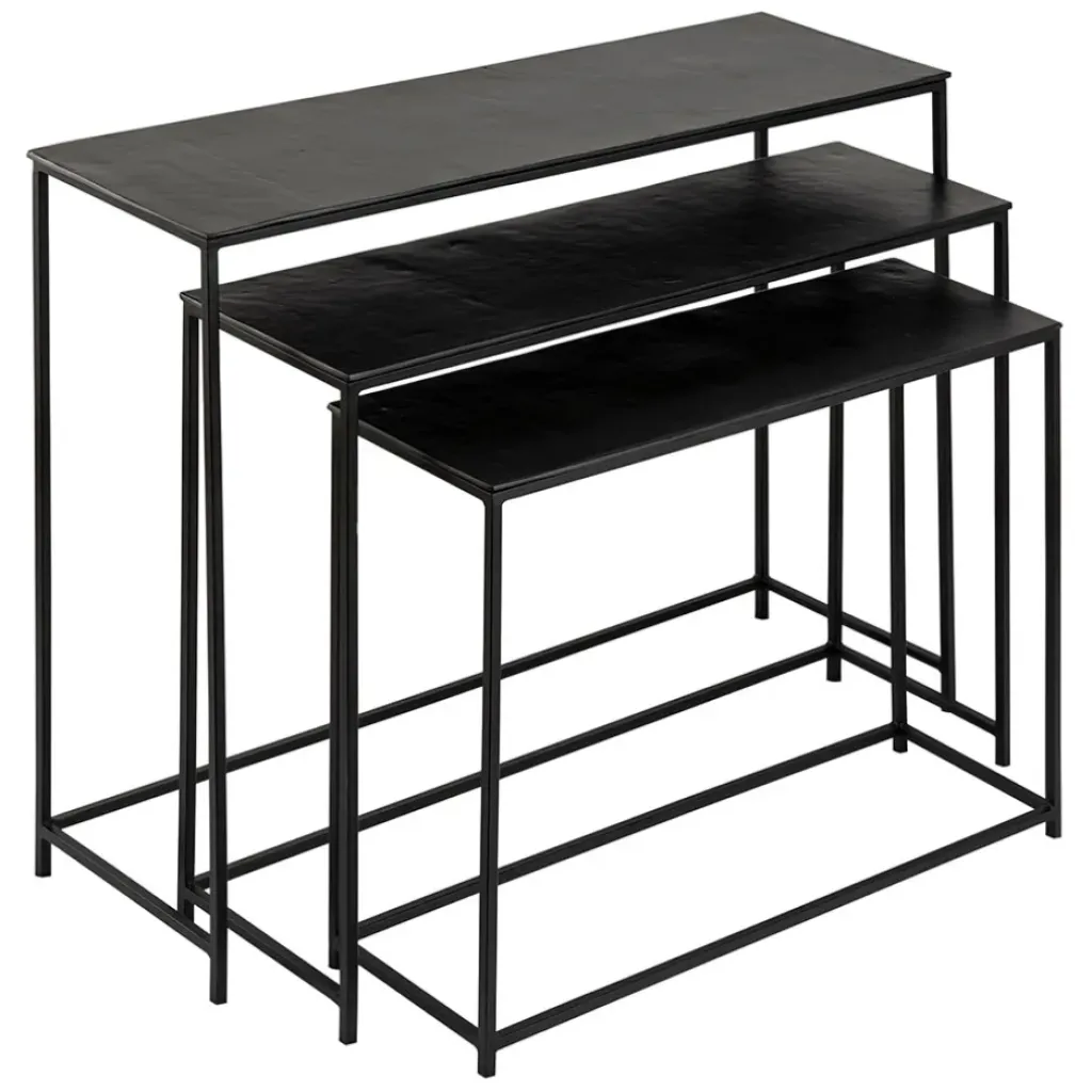 Fabrique de Styles Console gigogne (x3) en fer - Felia* Consoles