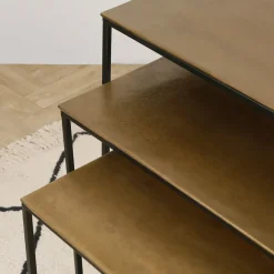 Fabrique de Styles Console gigogne (x3) en fer - Felia* Consoles