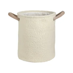 Fabrique de Styles Corbeille en tissu écru h41cm - Bohème*Enfant Déco