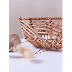 Fabrique de Styles Corbeille (lot de 2 ) element en rotin* Paniers Et Corbeilles