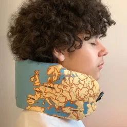 Fabrique de Styles Coussin de voyage gonflable carte du monde* Voyage Et Exploration