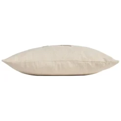Fabrique de Styles Coussin en coton et lin naturel et brun 45x45cm - A la ferme* Coussins Et Housses