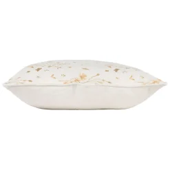 Fabrique de Styles Coussin en lin fleur des champs rose et blanc 45x45cm - Louise* Coussins Et Housses