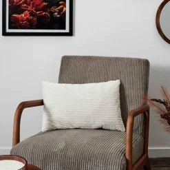 Fabrique de Styles Coussin grosse cotes flanelle en textile 30x50cm* Coussins Et Housses