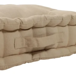 Fabrique de Styles Coussin matelas chambray beige en coton* Coussins Et Housses