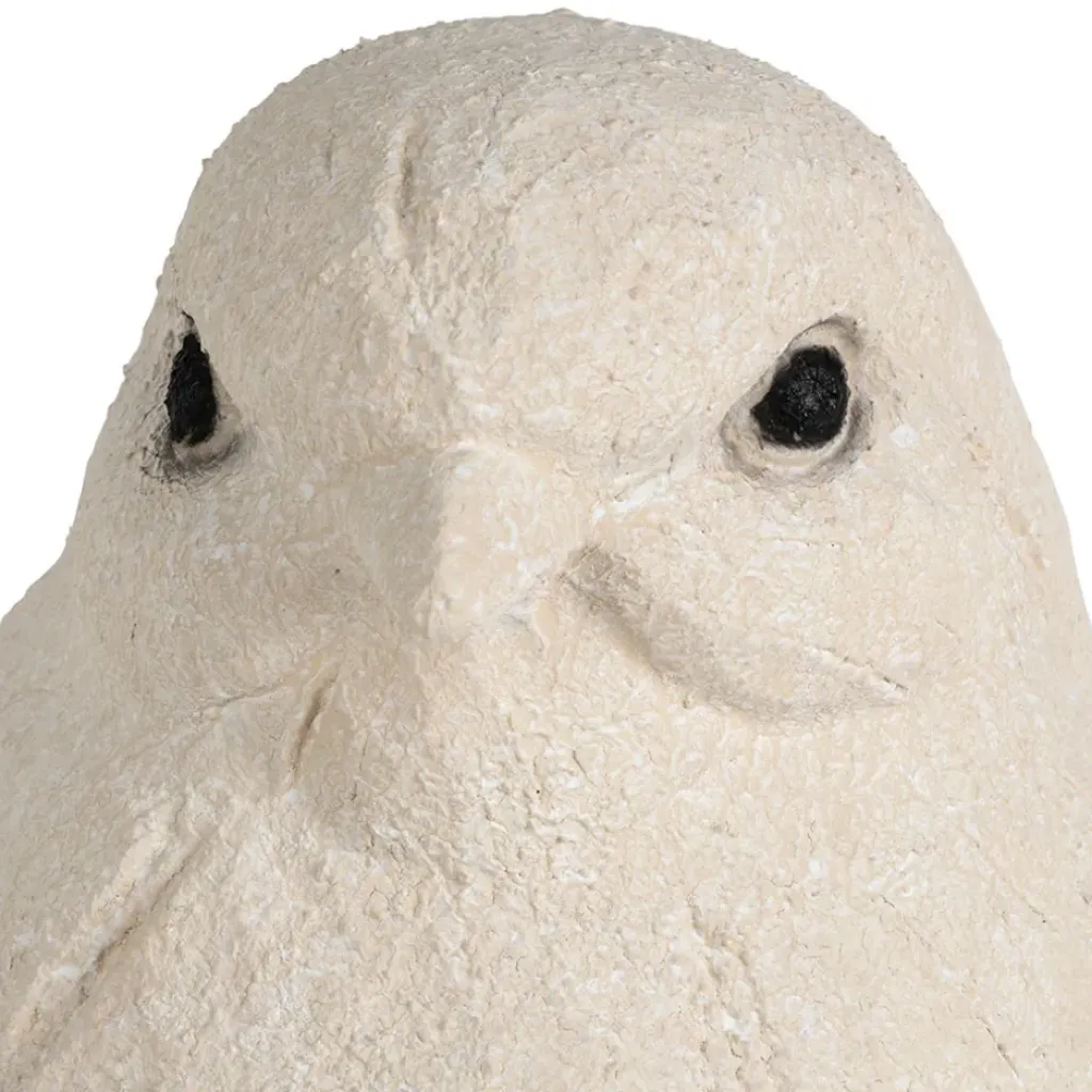 Fabrique de Styles Déco moineau en fibre écru* Petits Objets Déco