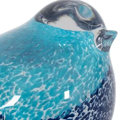 Fabrique de Styles Déco moineau en verre et fer - Serin* Petits Objets Déco