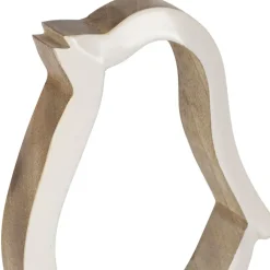Fabrique de Styles Déco poussin en manguier et fer naturel et blanc - Floréal* Petits Objets Déco
