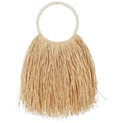 Fabrique de Styles Déco ronde murale en raphia naturel - blue sand* Déco À Suspendre Et Adhésive