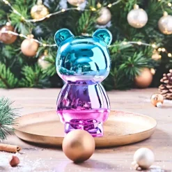 Fabrique de Styles Décoration ourson crazy électroplaste h21cm* Petits Objets Déco