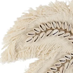 Fabrique de Styles Deco murale palmier en coquillage 31x31cm - Cauri* Déco À Suspendre Et Adhésive