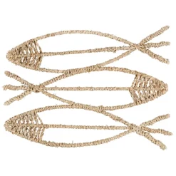 Fabrique de Styles Deco poisson borneo 32x23cm* Petits Objets Déco