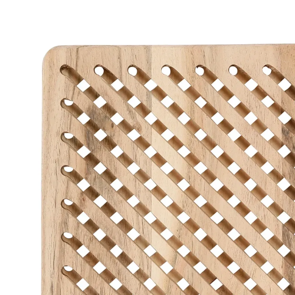 Fabrique de Styles Dessous de plat carré bois natutel - dalbert* Accessoires De Table