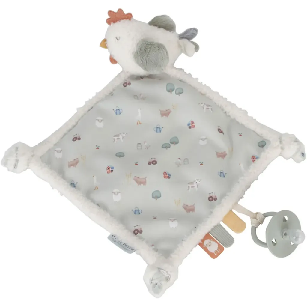 Fabrique de Styles Doudou poule - Little Farm*Enfant Doudous Et Peluches