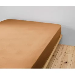 Fabrique de Styles Drap housse en gaze de coton 140x190cm - Gaia* Draps Housses