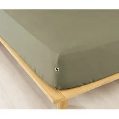 Fabrique de Styles Drap housse en flanelle romarin 140x190cm - Candice* Draps Housses