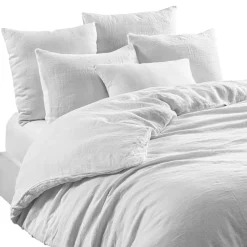 Fabrique de Styles Drap housse en lin et coton 140x200cm - Limy* Draps Housses