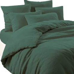 Fabrique de Styles Drap housse en lin et coton 160x200cm - Limy* Draps Housses