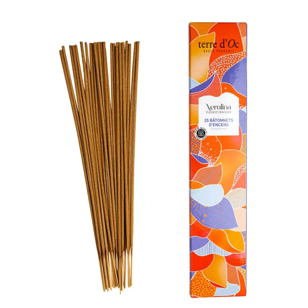 Fabrique de Styles Encens parfumes fleur d'oranger nerolina x25 batonnets* Encens