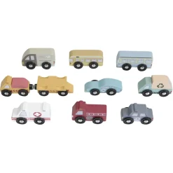 Fabrique de Styles Ensemble 9 véhicules circuit de train en bois*Enfant Jouets