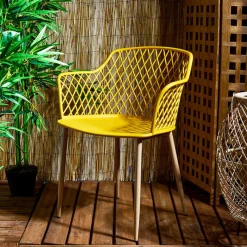Fabrique de Styles Fauteuil de jardin en plastique malaga*Enfant Chaises, Fauteuils|Jardin