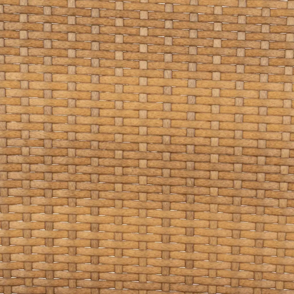 Fabrique de Styles Fauteuil d'extérieur en acier et effet cannage naturel - Malaya*Enfant Chaises, Fauteuils|Jardin