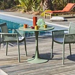 Fabrique de Styles Fauteuil d'extérieur avec coussin en tissu - Lumi*Enfant Chaises, Fauteuils|Jardin