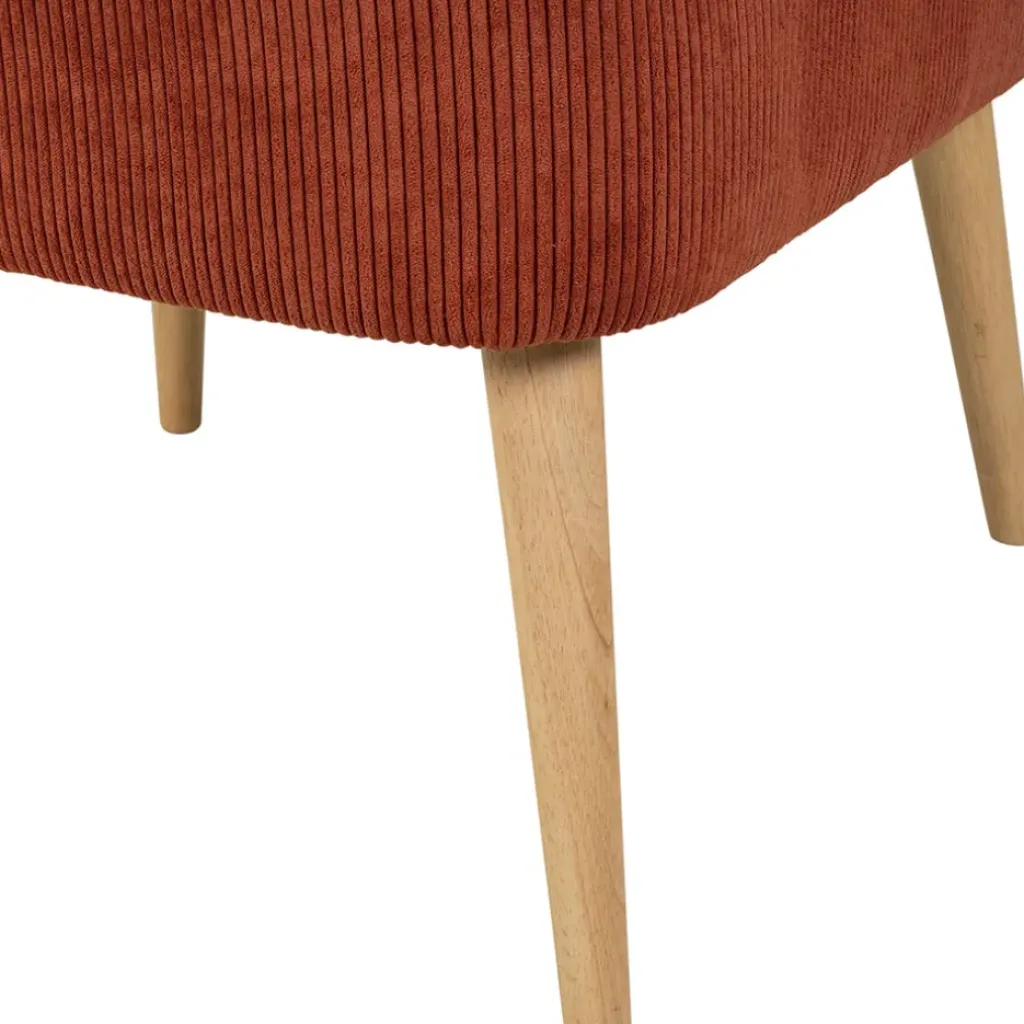 Fabrique de Styles Fauteuil en velours côtelé - Eleonor* Fauteuils