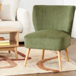 Fabrique de Styles Fauteuil en velours côtelé - Eleonor* Fauteuils