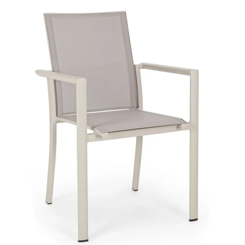 Fabrique de Styles Fauteuil extérieur en aluminium - Konnor*Enfant Chaises, Fauteuils|Jardin