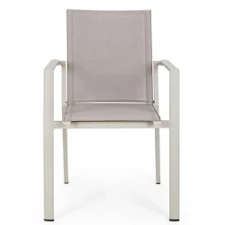 Fabrique de Styles Fauteuil extérieur en aluminium - Konnor*Enfant Chaises, Fauteuils|Jardin