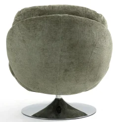 Fabrique de Styles Fauteuil pivotant en velours - Topi* Fauteuils