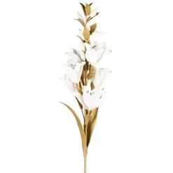 Fabrique de Styles Fleur artificielle kaki et blanc h108cm - Fleur* Fleurs Et Plantes Artificielles