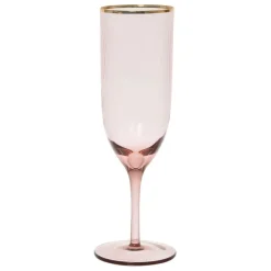 Fabrique de Styles Flute en verre figue et doré 25cl - Funny* Coupes Et Flutes
